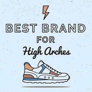 best sneakers for high arches