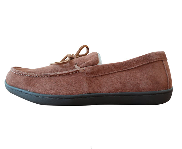 womens moccasin slippers with arch support